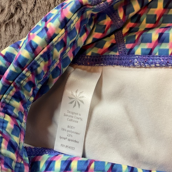 Athleta Multicolor Patterned Leggings - Picture 4 of 5